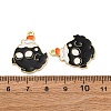 Halloween Alloy Enamel Pendants STAS-I354-01G-C01-3