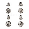 Kissitty Tibetan Style Alloy Guru Bead Sets PALLOY-KS0002-07AS-2