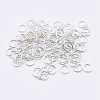 925 Sterling Silver Saw Cut Open Jump Rings STER-F036-02S-1x9mm-1