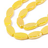 Electroplate Glass Beads Strands EGLA-Q125-009H-3