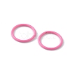 100Pcs Baking Paint Zinc Alloy Open Jump Rings FIND-WH0032-85B-10-2