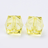 Transparent Acrylic Beads TACR-Q259-8mm-V21-01-2