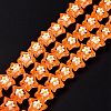 Transparent Glass Beads Strands LAMP-K037-07F-1
