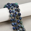Natural Chrysocolla and Lapis Lazuli Beads Strands G-N342-149I-24-1
