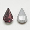 Pointed Back Glass Rhinestone Cabochons RGLA-T082-6x10mm-18-2