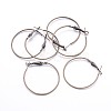 Iron Hoop Earrings E220-NFAB-1