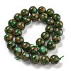 Synthetic Gold Clinquant Stone Beads Strands G-P549-A01-03D-3
