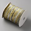 Sparkle Polyester Ribbon OCOR-WH0082-158A-01-2