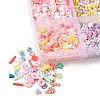 72G 12 Style Handmade Polymer Clay Sprinkles Mix CLAY-FS0001-32-3