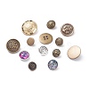 1-Hole Alloy Button BUTT-XCP0001-08-1