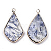 Synthetic Calcite Pendants G-R481-07B-2