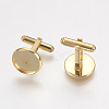 304 Stainless Steel Cuffinks STAS-G187-23G-14mm-2