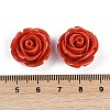 Synthetic Coral Carved Beads CORA-M001-05S-3