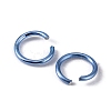 Anodized Aluminum Open Jump Rings X-ALUM-R005-0.8x6-19-3