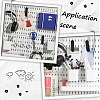 2Pcs ABS Plastic Pegboard Storage Clips AJEW-SP0004-60B-7