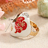 Alloy Enamel Adjustable Rings FS-WG64B68-01-3