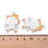 Halloween Theme Alloy Enamel Pendants ENAM-T022-54P-10-3