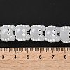 Transparent Glass Beads Strands LAMP-L078-010I-4