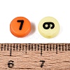 Opaque Acrylic Beads SACR-Q001-12A-4