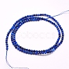 Natural Lapis Lazuli Beads Strands G-D165-A-3mm-2