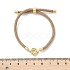 Adjustable Nylon Cord Bracelets BJEW-C096-01G-15-5