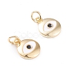 Brass Enamel Charms LS-KK-F814-19G-1
