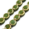 Handmade Porcelain Ceramic Beads Strands PORC-Q265-008C-1