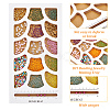 Wood Bead Design Board TOOL-WH0052-07-4