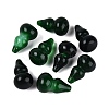 Dyed Natural White Jade Pendants G-Q601-42D-1