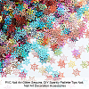 10 Bags 10 Colors PVC Nail Art Glitter Sequins MRMJ-OC0003-50-4