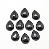 Natural Black Stone Cabochons X-G-R417-13x18-46-1