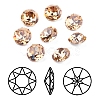 Pointed Back & Back Plated K9 Glass Rhinestone Cabochons RGLA-J012-10mm-246-1