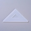 DIY Triangle Ruler Silicone Molds DIY-G010-68-2