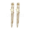 Golden 304 Stainless Steel Stud Earrings EJEW-JE05733-01-1