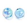 Eco-Friendly Transparent Acrylic Beads PL734-33-3