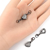 Alloy Crystal Rhinestone Magnetic Clasps ALRI-YW0001-10B-3