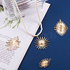 DIY Pendant Jewelry Making Finding Kit DIY-KS0001-21-4