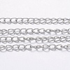 Tarnish Resistant 304 Stainless Steel Curb Chains CHS-H017-03P-20M-1