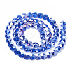 Electroplate Glass Beads X-EGLA-Q091-10mm-A07-2