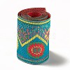 Ethnic Style Embroidery Polyester Ribbons OCOR-XCP0001-23B-2