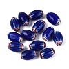 Handmade Millefiori Glass Barrel Beads LA-N002-04D-1
