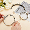 3Pcs 3 Style Iron Kiss Lock Purse Frame Handles FIND-PH0008-02-5