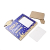 Graduate Theme Wood with Acrylic Rectangle Picture Frame AJEW-D069-01A-4