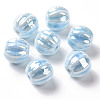 Handmade Pearlized Porcelain Beads X1-PORC-G010-01B-1