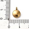 304 Stainless Steel Black Enamel Charms STAS-R009-01G-I-3