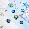 Glass Cabochons GGLA-SC0001-57-5