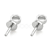 Brass Cup Pearl Peg Bails Pin Pendants KK-H759-31A-S-2