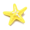 Starfish Resin Alligator Hair Clips PHAR-Z008-02B-2