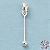 925 Sterling Silver Pendant Bails STER-P048-01B-S-4