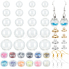 DIY Glass Ball Dangle Earring Making Kit DIY-PH0021-53-1